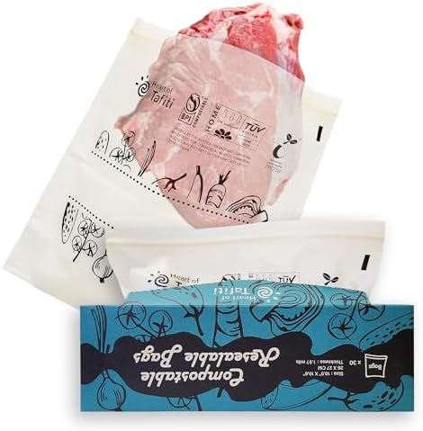Compostable Gallon Freezer Bags