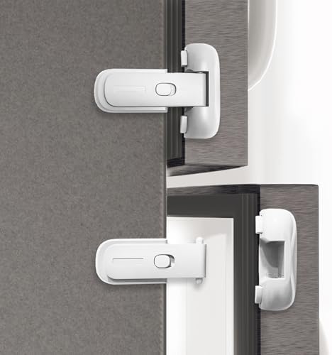 Fridge Lock, Refrigerator Lock for Kids, Freezer Latches to…