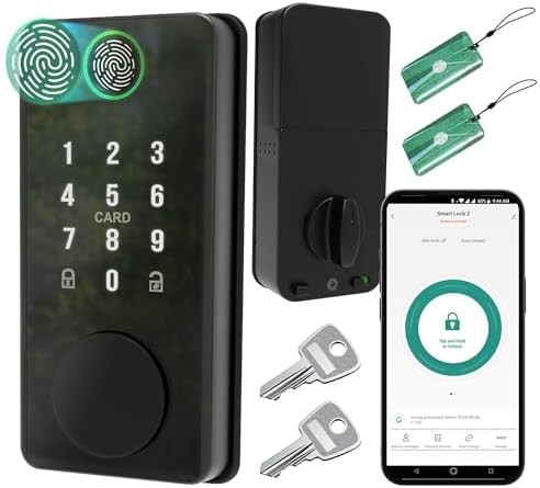 Smart Door Lock Deadbolt with Digital Keypad